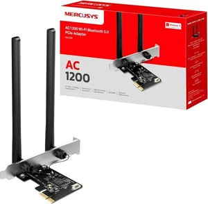 MERCUSYS MA30E AC1200Mbps Wireless Bluetooth 5.0 PCIe WiFi Adapter for PC,...  - Picture 1 of 7