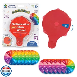 Costruttori di Abilità Risorse per l'apprendimento! Ruota Quiz Moltiplicazione, Giocattolo Fidget Matematico - Foto 1 di 5