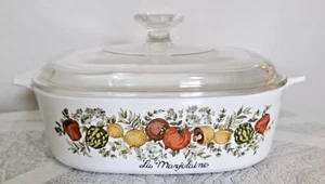 CORNING WARE SPICE OF LIFE COVERED 2-Qt CASSEROLE #A-2-B - Picture 1 of 2