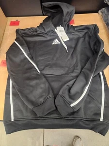 Adidas Tech Fleece Men's Pullover Hoodie-Black. Size LARGE. Retails At $80. New - Picture 1 of 3