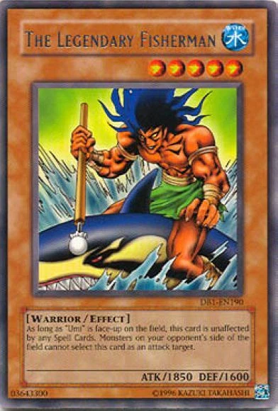 The Legendary Fisherman	DB1-EN190  Rare Mint Dark Beginning 1 YuGiOh - Image 1 of 1