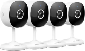 Indoor Cameras for Home Security 2K, Wireless Wifi Baby Camera Monitor with Two - Picture 1 of 9