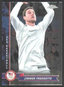 2024 Topps Chrome US Olympics & Paralympic Hopefuls Jimmer Freddette #76 - Picture 1 of 2