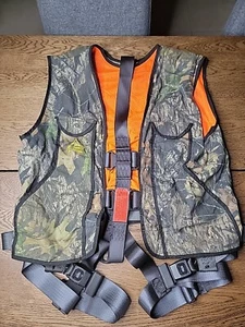 Hunter Safety System HSS1 Mossy Oak Camo Vest Harness Size 2XL/3XL Orange - Picture 1 of 12