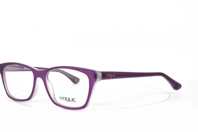 GAFAS DE MODA PÚRPURA CIRUELA TRANSPARENTE marco Auténtico 52-16-140 2714 2170S Foto 1 de 4