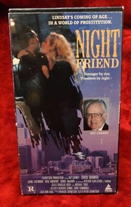 Night Friend VHS VCR Movie Art Carney Jayne Eastwood Heather Kjollesdal Rental - Picture 1 of 4