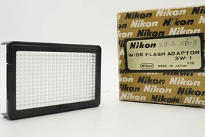[NUEVO DE LOTE ANTIGUO] Adaptador de flash ancho Nikon SW-1 para Speed-Light SB-2 SB-3 Japón #B107 - Imagen 1 de 9