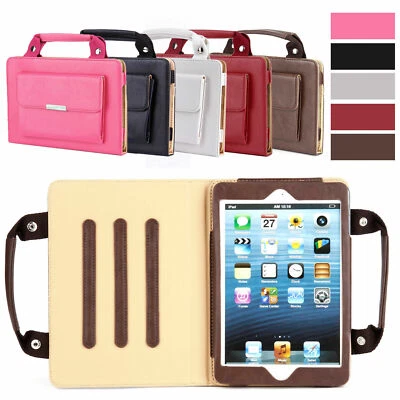 Varity Magnetic Carry Bag Smart Case  Cover For iPad 5 & iPad Mini +FREE Screen - Image 1 of 4