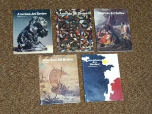 Lot of 5 American Art Review Magazine 1974 1975 1976  Build Your Collection  - Imagen 1 de 5