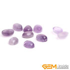 CAB Cabochon Amethyst Natural Gemstone Beads For Jewelry Rings Pendant Making AU