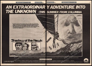 SHADOW OF THE HAWK - Original 1976 Trade AD promo / poster_ Jan-Michael Vincent - Picture 1 of 3
