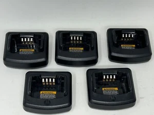 LOT 5x Genuine Motorola Radio Rapid Charger Base RLN6332A without AC adapters - Picture 1 of 13