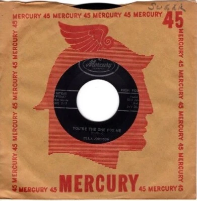 Ella Johnson – You're The One For Me / 	No! I Ain't Gonna Let You Go 7" 45 - Image 1 of 4