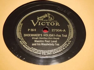 Paul Laval Henry Levine 78 RPM Shoemaker's Holiday Basin Street Blues 27304 - Imagen 1 de 5