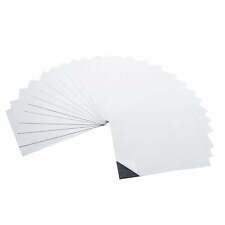 5 x 7 Inch Strong Flexible Self-Adhesive Magnetic Sheets (25 Pieces)