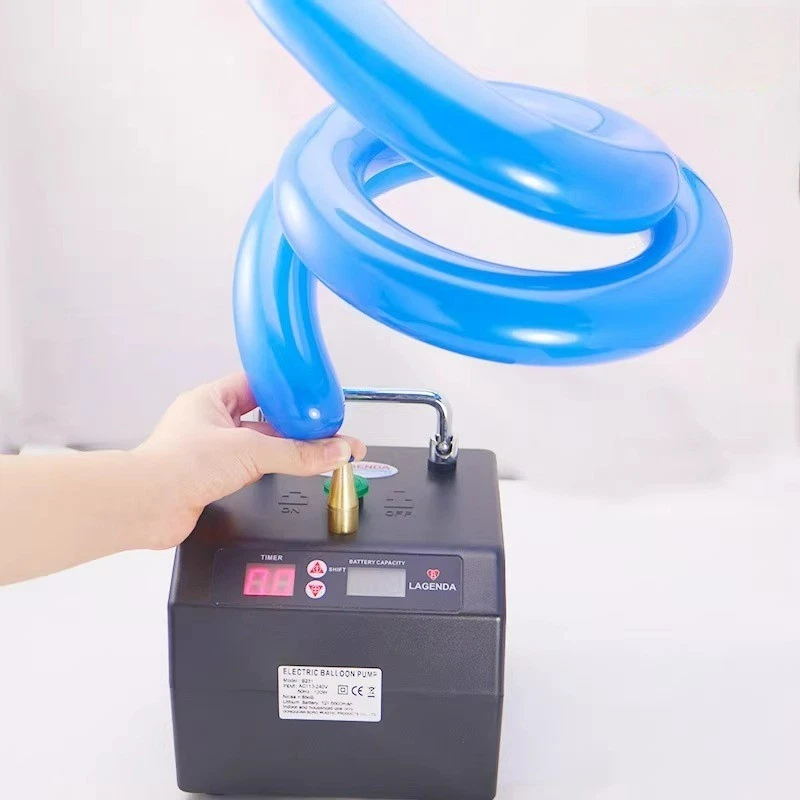 Electric Balloon Pump Double Hole Balloon Inflator with Memory Function - Image 1 of 4