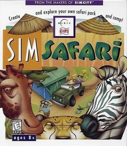 SimSafari 1998 PC CD-ROM Videojuego! Sim Safari Windows DOS - Imagen 1 de 2