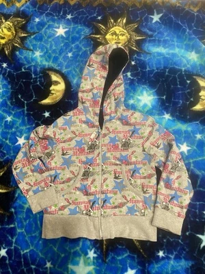 Chaqueta forrada de lana Hannah Montana vintage para niñas pequeña 5/6 Foto 1 de 4