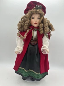 Paradise Galleries Victorian Christmas Carol Girl Porzellanpuppe - Patricia Rose - Bild 1 von 9