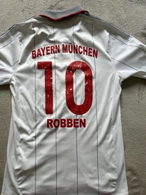 Arjen Robben #11/ Bayern München - Adidas 2009/10 Dritte Trikot Fußball Jersey - Bild 1 von 4