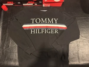 Tommy Hilfiger Sudadera Cuello Redondo Algodón Sudadera XL - Imagen 1 de 6