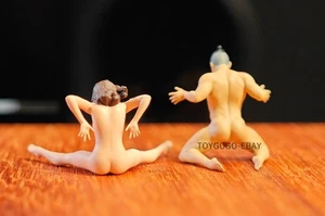 1/64 miniature figure  Loving Couple Model Hand-Painted diorama - Picture 1 of 2