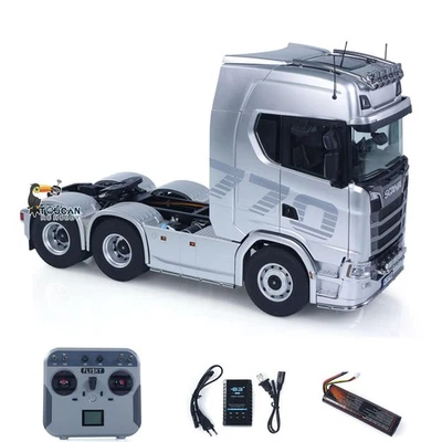 1/14 RC Tractor Truck Scania 770S 100 6WD Car Vehicle Model w/ Differential Lock - Image 1 of 4