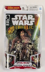 Star Wars Comic Packs #83 Clone Trooper + Clone Commander Republic Legacy Sealed - Picture 1 of 5