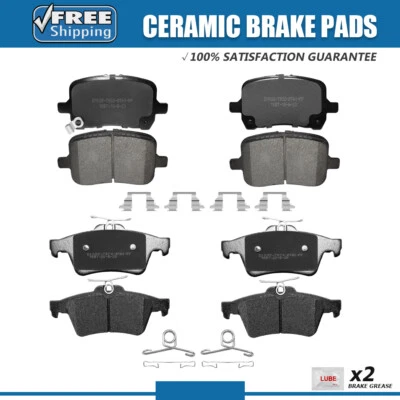 Pastillas de freno delanteras y traseras de cerámica para Saturn ION 2006-2009 Pontiac Solstice Foto 1 de 4