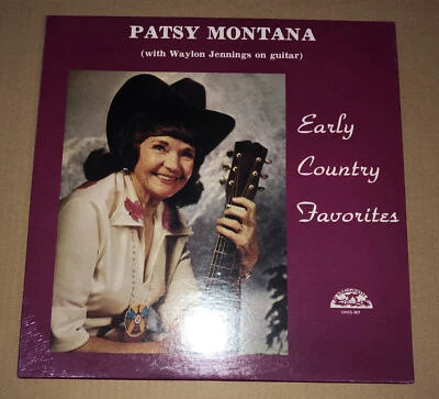 SEALED Patsy Montana with Waylon Jennings - Early Country Favorites Vinyl LP New - Image 1 of 3