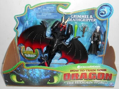 DreamWorks How To Train Your Dragon The Hidden World: GRIMMEL & DEATHGRIPPER New - Image 1 of 4