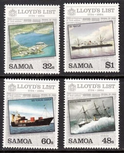 SAMOA 1984 BARCOS LISTA LLOYD'S - Imagen 1 de 1