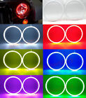 cotton RGB halo ring for Jeep CJ Patriot Wrangler JK TJ Hummer H1 H2 H3 app DRL