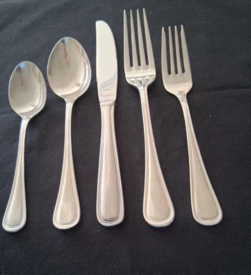 35 peças garfos de talheres Walco Pacific Rim colheres facas de aço inoxidável - Imagem 1 de 4