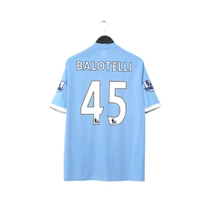 2010/11 Balotelli #45 Manchester City Vintage Umbro Home Football Shirt (L) 44 - Bild 1 von 15