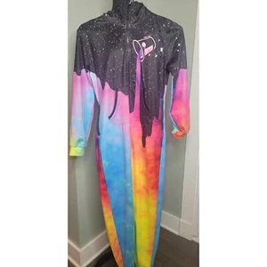 Jumpsuit/One Piece - Fantastic Galaxy Print - Full Zip, Full Hood - Youth XL - Picture 1 of 4