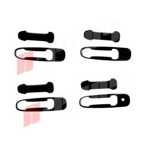 Fit DODGE 05~09 10 11 Dakota / 2004~09 Durango Black 4 Door Handle Cover w/o PK - Bild 1 von 2