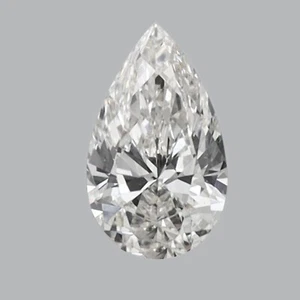 IGI Certified 0.32 Ct. H/VS1 Pear Cut Lab Grown CVD Diamond For Birthday Gift - Picture 1 of 6