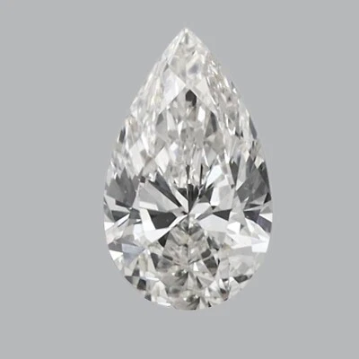 IGI Certified 0.32 Ct. H/VS1 Pear Cut Lab Grown CVD Diamond For Birthday Gift - Image 1 of 4