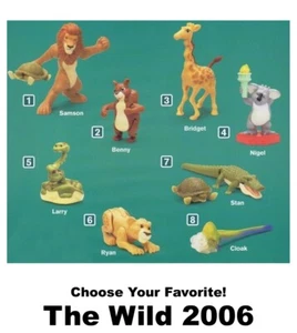McDonald's 2006 Disney The Wild Animal Toys-Choose Your Favorite! - Picture 1 of 11