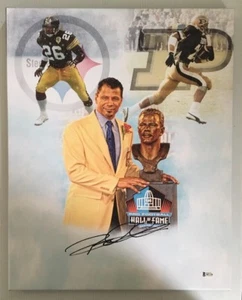 Rod Woodson Autographed Signed Custom 16x20 Canvas Steelers BECKETT BAS COA 2 - Picture 1 of 3