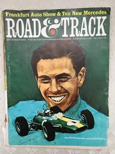 VINTAGE ROAD & TRACK - DEC 1965,JIM CLARK, VW-1300, ASTON MARTIN DB6, MORGAN SS - Picture 1 of 10