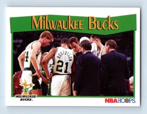 1991-92 Hoops Milwaukee Bucks Milwaukee Bucks #288 - Picture 1 of 2
