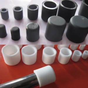 Rubber Chair Ferrule Anti Scratch Furniture Feet Leg Floor Protector Cap 2-Color - Photo 1/10