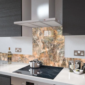 Premier Range "26 - Rustic Brown Granite" Glas Spritzschutz - Bild 1 von 4