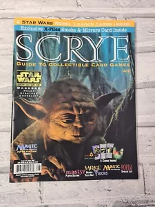Scrye Magazine Issue 4/2 June 1997 Yoda Star wars MTG TCG Collectabe Cards - Picture 1 of 2