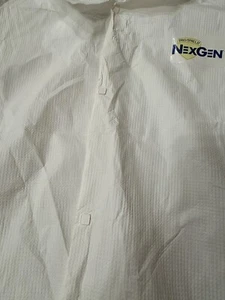 Kappler Nexgen LS612 Tyvek Gr. Großes weißes Hemd mit PSA-Kragen 50 Stück - Bild 1 von 12
