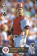 1993 U.S. Playing Cards Aces #3C Darren Daulton 