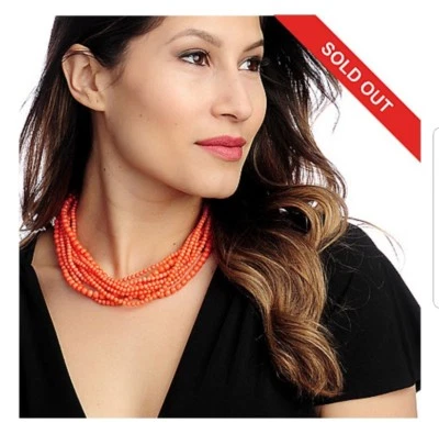 Collar Coral $435 Gemas En Vogue Michael Valitutti Oro Amarillo/Plata Esterlina Foto 1 de 4