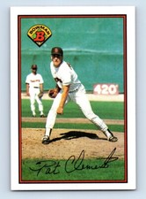 1989 Bowman Pat Clements Oversize San Diego Padres #452